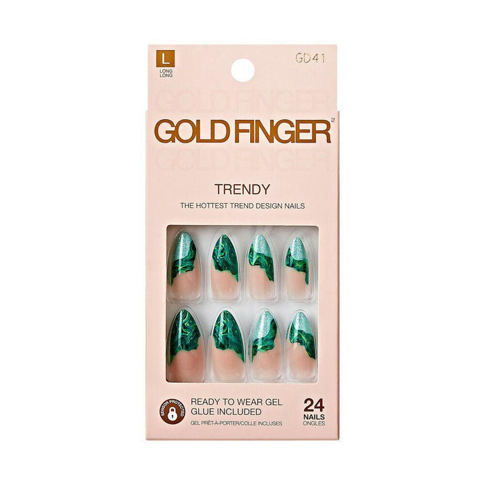 Gold Finger Trendy Nails - Do 4 Love
