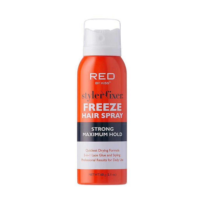 RED by Kiss Styler Fixer Freeze Hair Spray 2oz