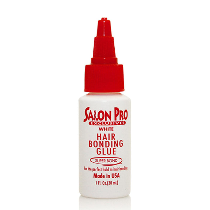 Salon Pro Hair Glue 1oz - White