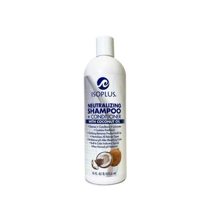 Isoplus Neutralizing Shampoo and Conditioner with Coconut Oil 16oz