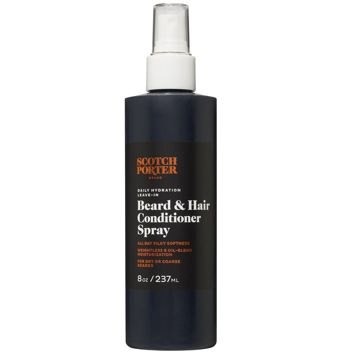 Scotch Porter Daily Hydration Leave-In Beard & Hair Conditioner Spray 8oz