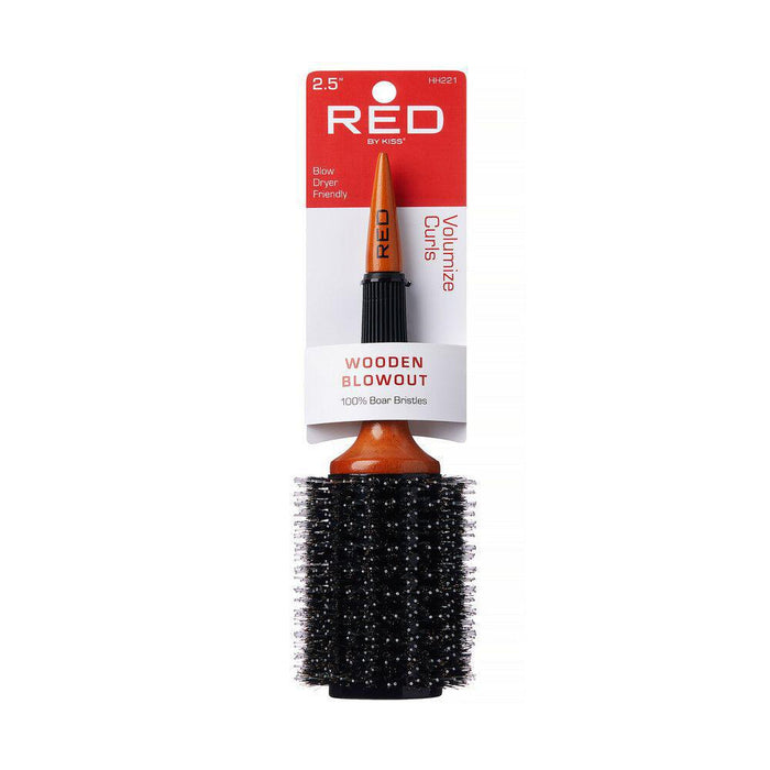 RED by KISS Wooden Round Brush - X-Large 2.5"