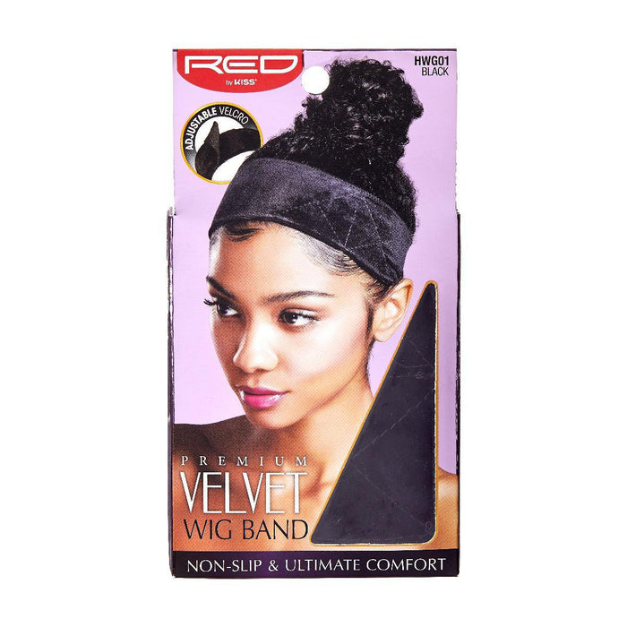 RED. by KISS Premium Velvet Wig Band