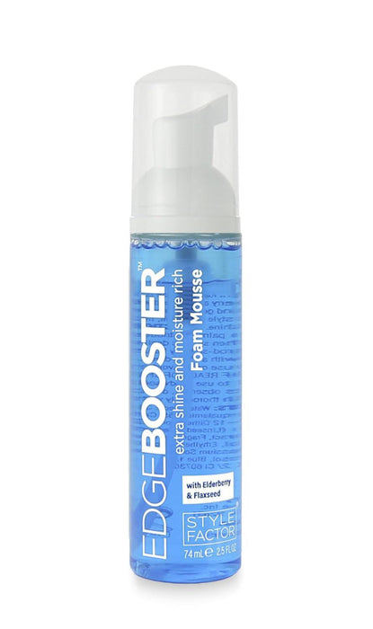 Style Factor Edge Booster Foam Mousse 2.5oz - Elderberry and Flaxseed Oil