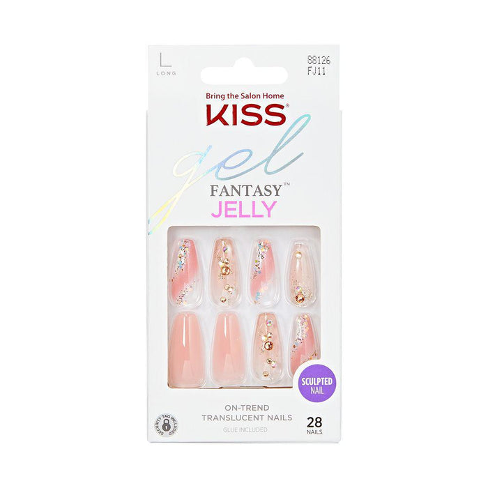KISS Gel Fantasy Jelly Nails - Jelly Cat