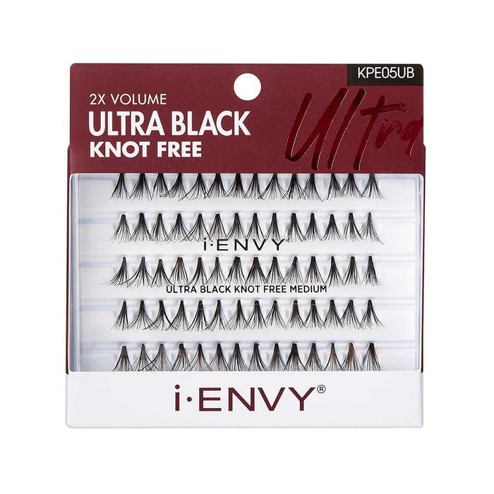 i-ENVY by KISS Ultra Black Knot Free Individual Lashes - Medium