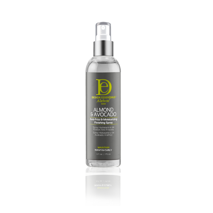 Design Essentials Almond & Avocado Anti-Frizz & Moisturizing Finishing Spray 6oz