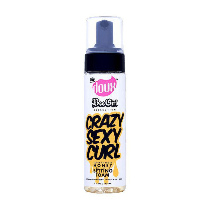 The Doux CrazySexyCurl Honey Setting Foam 8oz