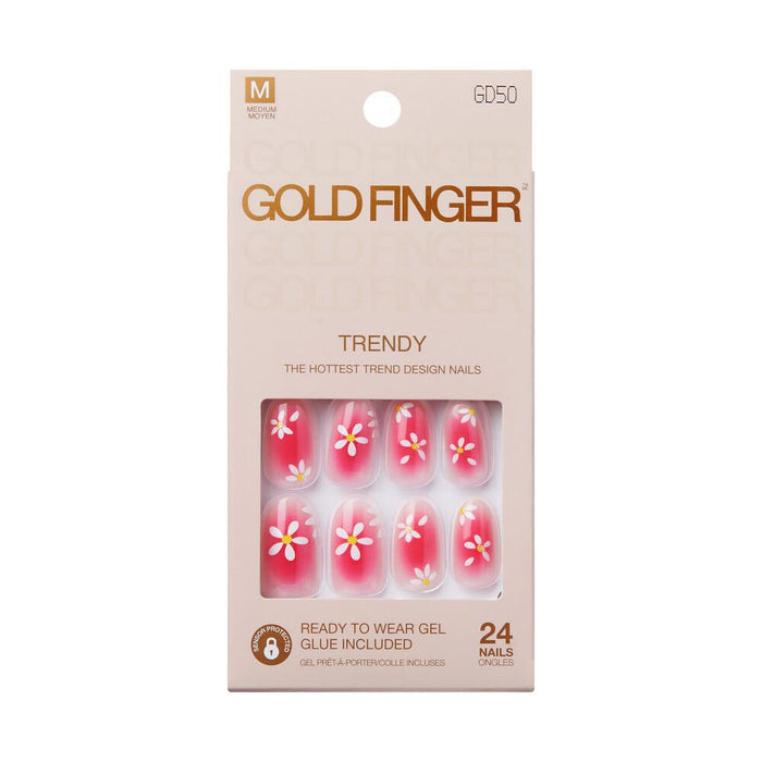 Gold Finger Trendy Nails - Vintage