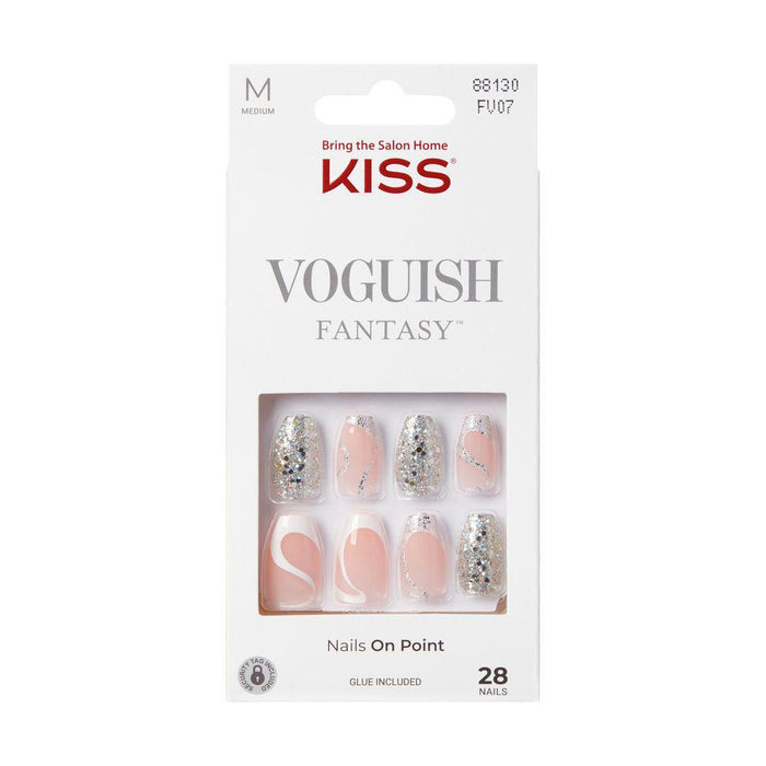 KISS Voguish Fantasy French Nails - Fashspiration