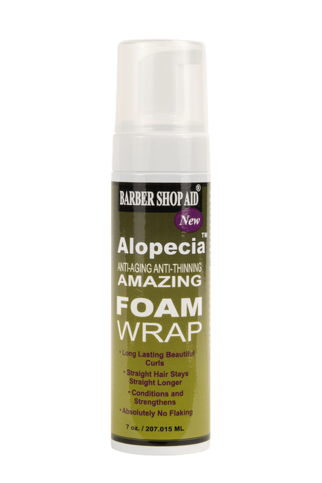 Barber Shop Aid Alopecia Anti-Aging Anti-Thinning Amazing Foam Wrap 7oz