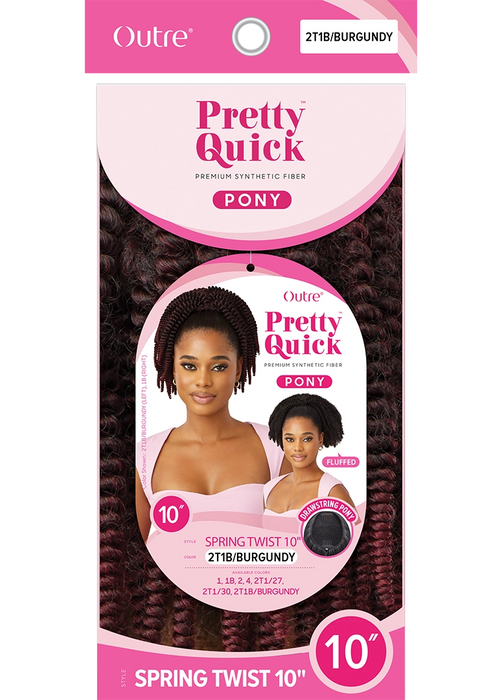 Outre Pretty Quick Pony - Spring Twist 10"