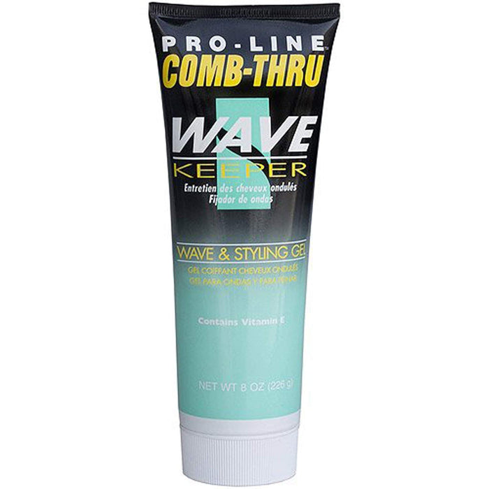 Pro Line Comb Thru Wave Keeper Styling Gel 8oz