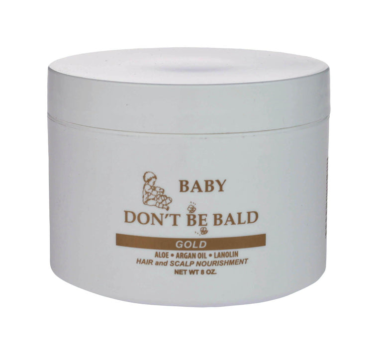Baby Don't Be Bald Hair and Scalp Treatment 4oz - Gold