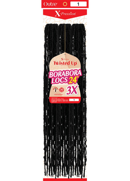 Outre X-Pression Twisted Up 3x BoraBora Locs 24"