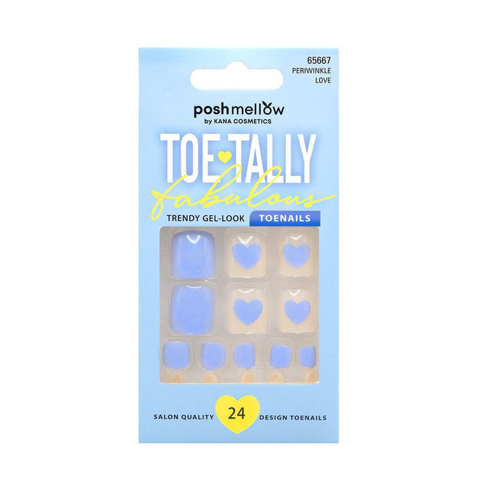 Poshmellow Toe Tally - Periwinkle Love