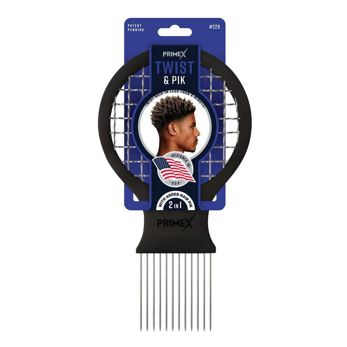 PrimeX Twist and Pik Comb - Black