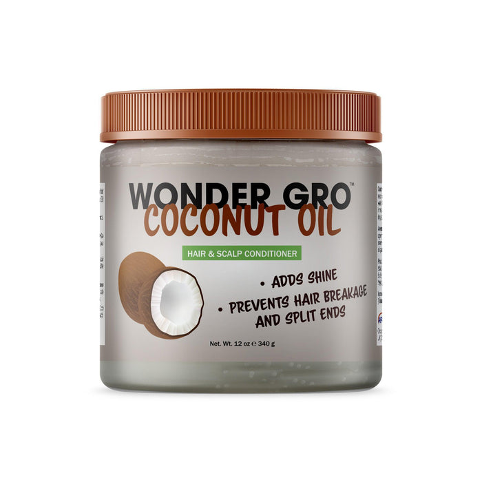 Wonder Gro Hair Grease Hair & Scalp Conditioner 12oz - Coconut