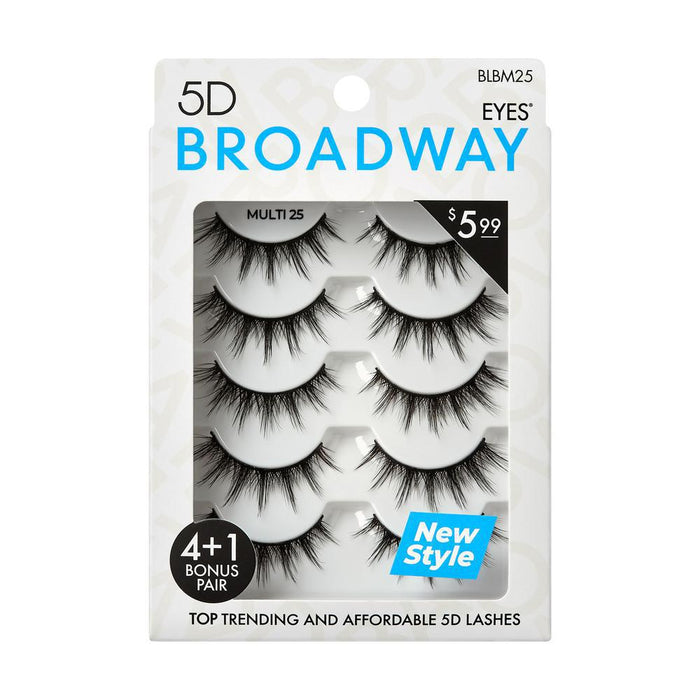 Broadway 5D Lash Multi Pack - 25