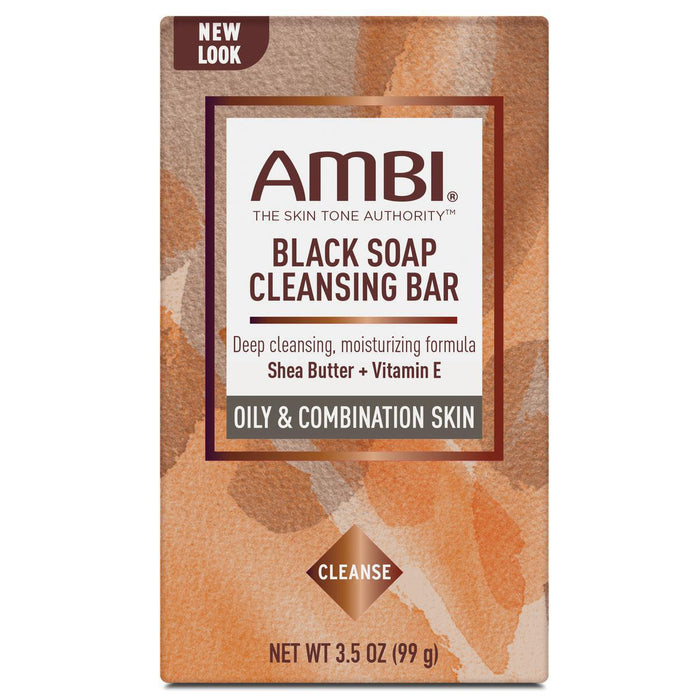 AMBI Black Soap Cleansing Bar 3.5oz