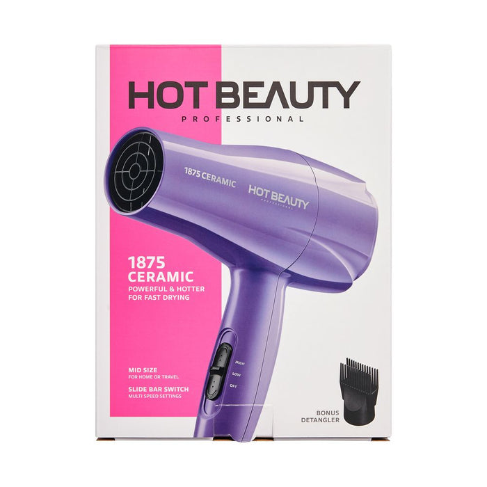 Hot Beauty 1875 Ceramic Styler - Purple