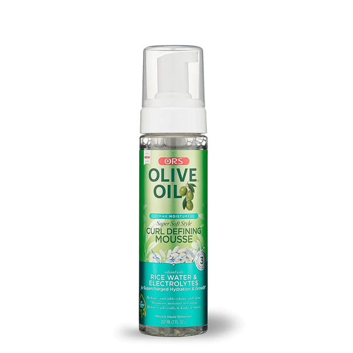 ORS Olive Oil Max Moisture Super Soft Style Curl Defining Mousse 7oz