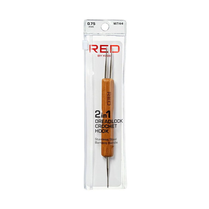 RED Dreadlock 2 in 1 Hook (0.75mm)