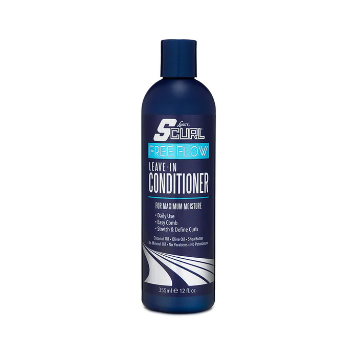 S-Curl Free Flow Charcoal Mint Leave-In Conditioner 12oz