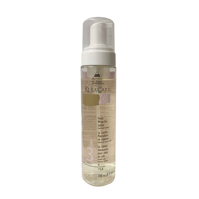 KeraCare Foam Wrap Set Lotion - Extra Hold 8oz
