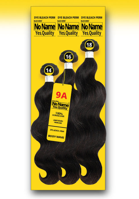 NO BRAND - 100% 9A Virgin Hair 3 Bundle Pack - Body Wave