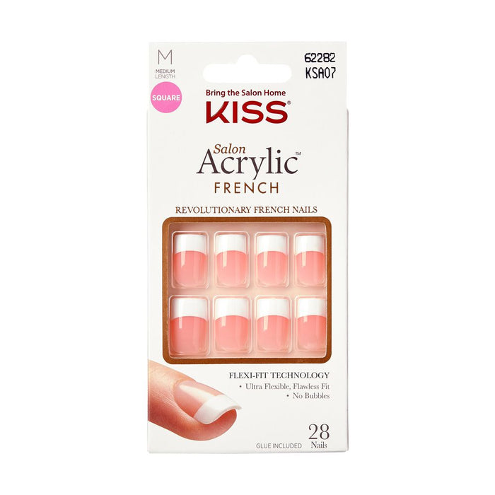 KISS Salon Acrylic French Kit - Sure Thing