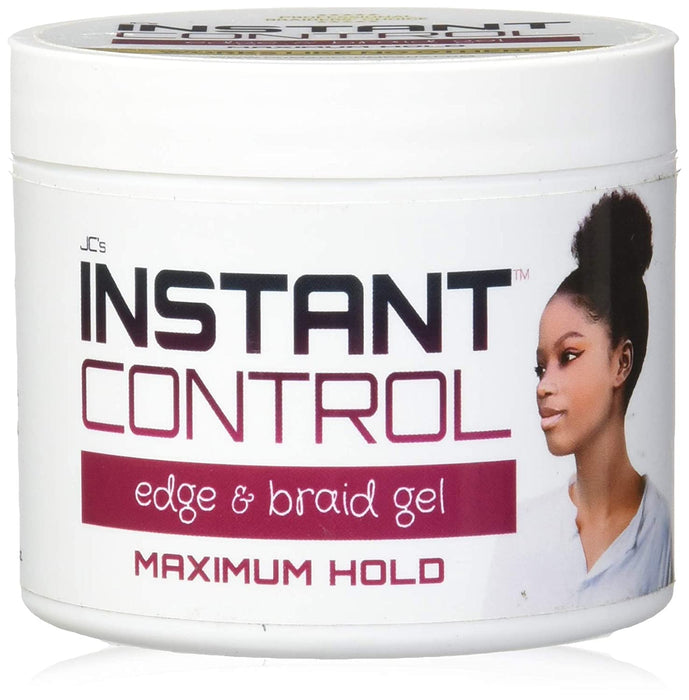 JC's Instant Control Edge & Braid Gel - Maximum Hold