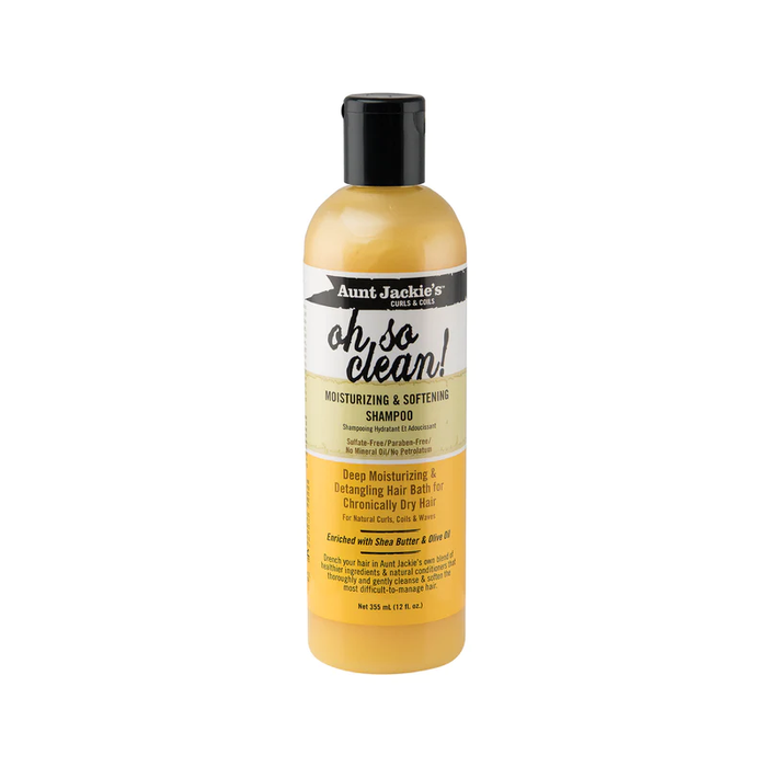Aunt Jackie's Oh So Clean Moisturizing and Softening Shampoo 12oz