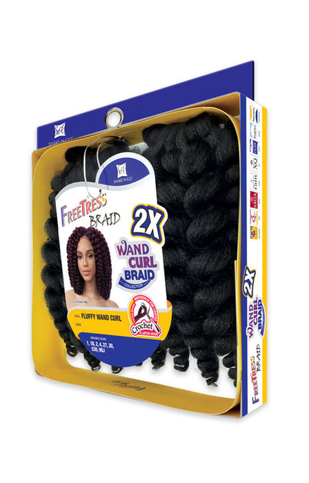 Freetress Braid Fluffy Wand Curl