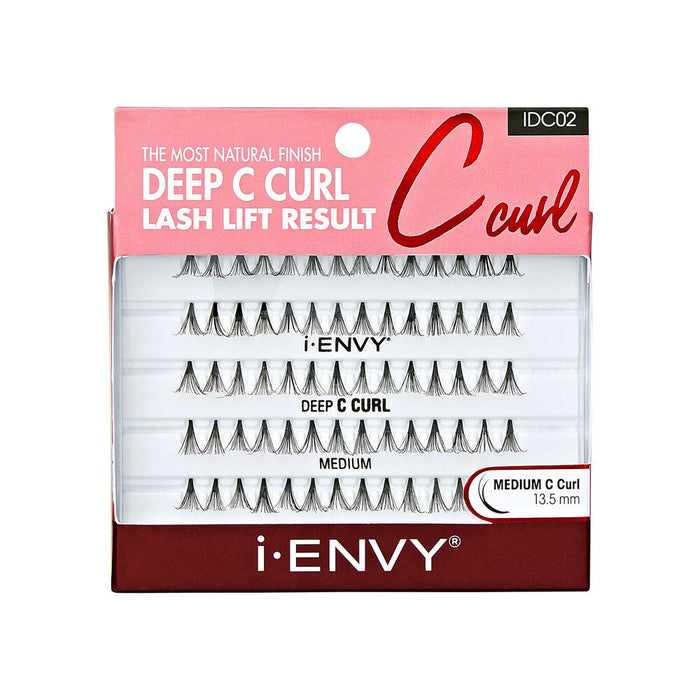 I-Envy Deep C Curl Individual Lashes - Medium