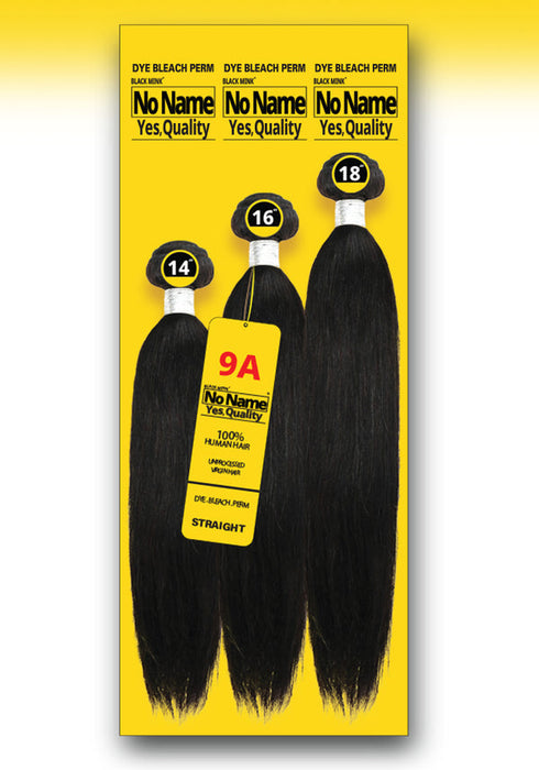 NO BRAND - 100% 9A Virgin Hair 3 Bundle Pack - Straight
