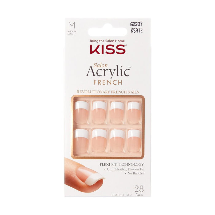 Kiss Salon Acrylic French Kit - Rumor Mill