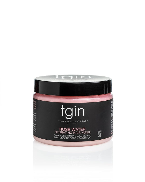TGIN Rose Water Hydrating Hair Mask 12oz