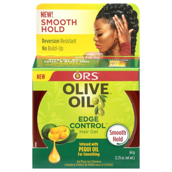 ORS Olive Oil Smooth & Easy Edges Hair Gel with Pequi Oil 2.25oz