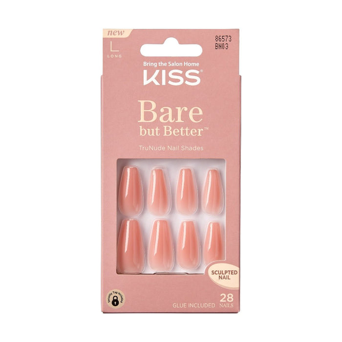 Kiss Bare but Better Nails - Nude Glow