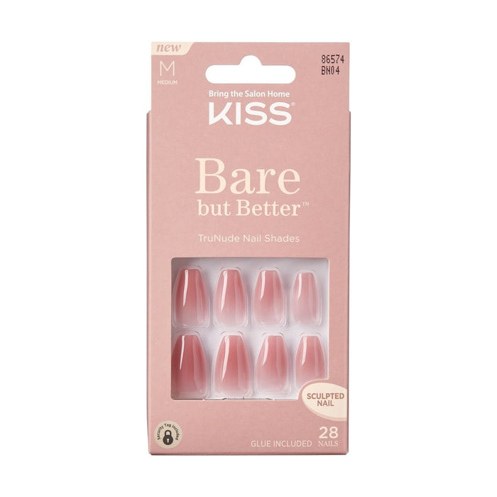 Kiss Bare but Better Nails - Nude Nude