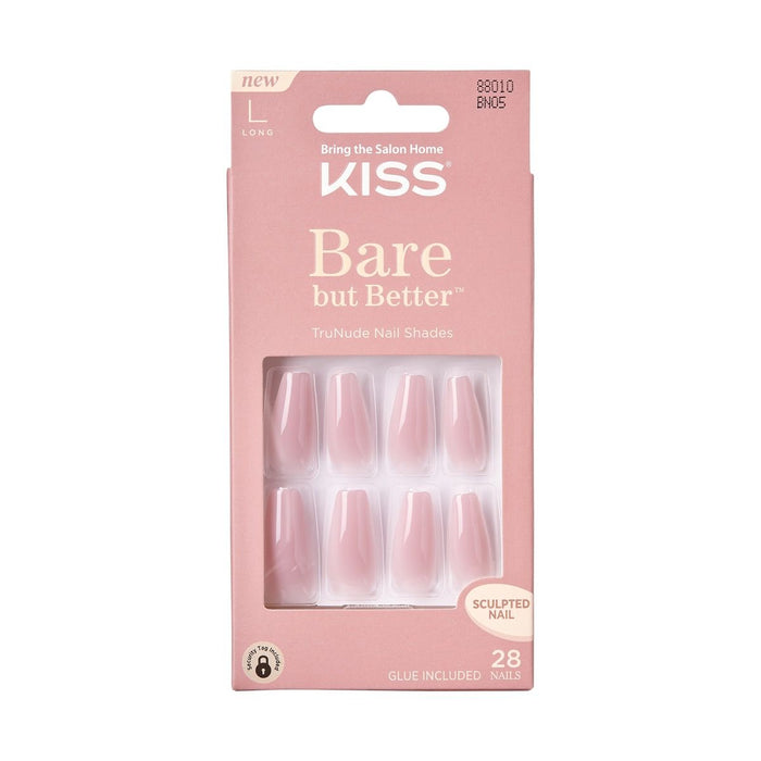 Kiss Bare but Better Nails - Berry Nude