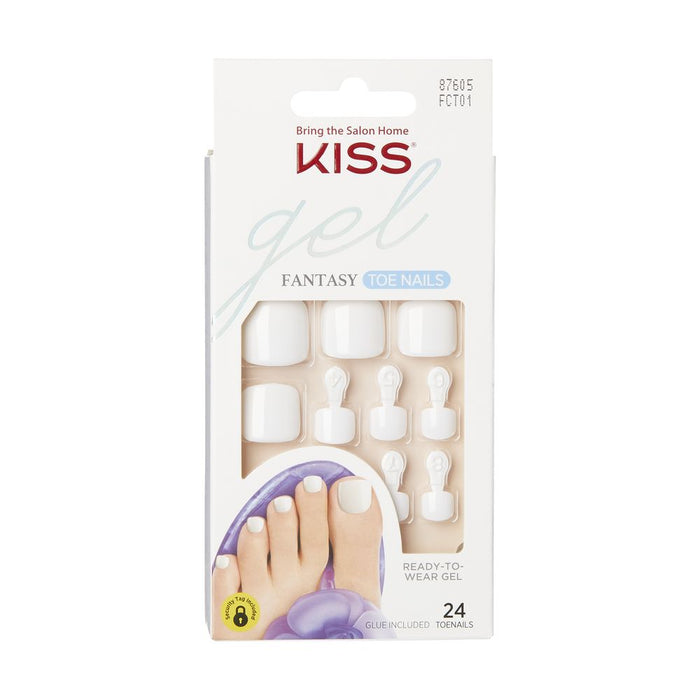 Kiss Gel Fantasy Toenails - This Is Classic