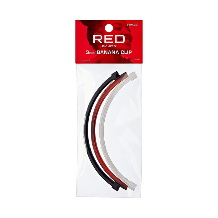RED Banana Clip 3pcs