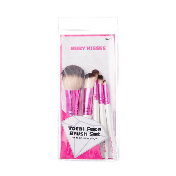 Ruby KISS Makeup Brush Kit Total Face