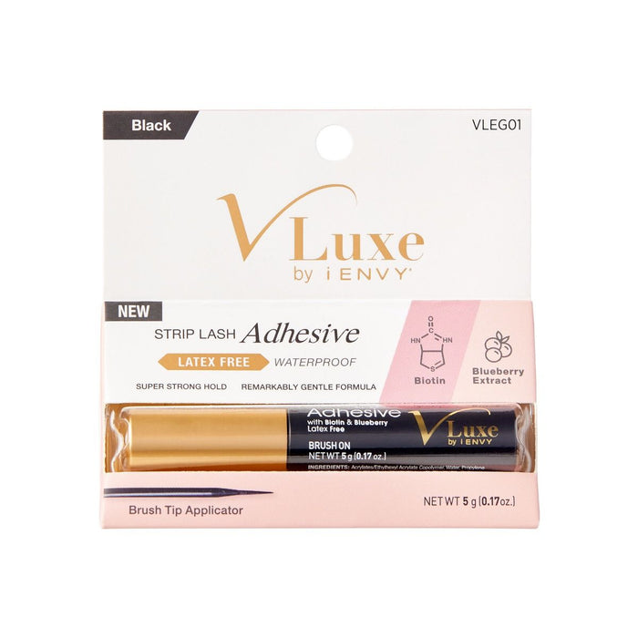 VLUXE BY I-ENVY BIOTIN STRIP LASH BLACK GLUE
