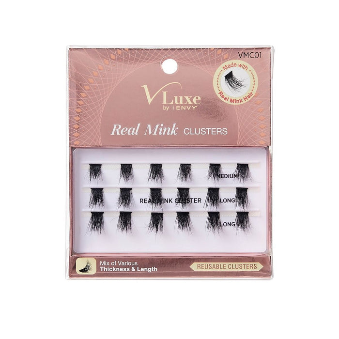 V-Luxe Real Mink Clusters