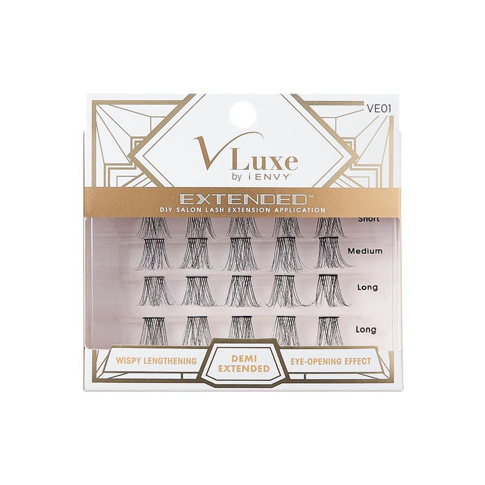 V-Luxe Extended Faux Mink Cluster