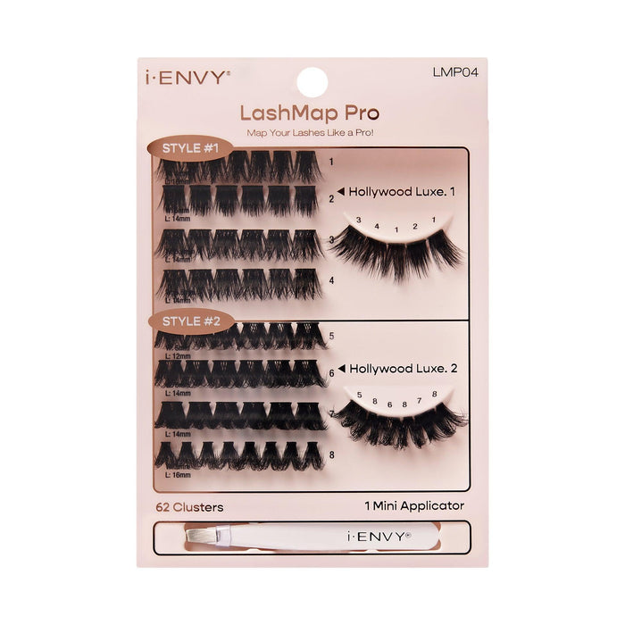 i-ENVY by KISS LashMap Pro Lash Cluster Kit with Mini Tweezer