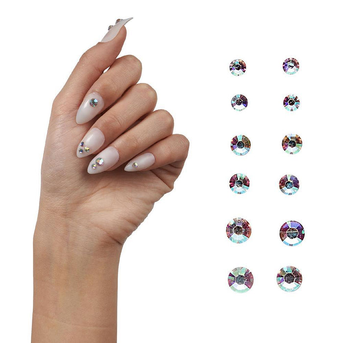 Gold Finger Crystal Stick-On Jewels